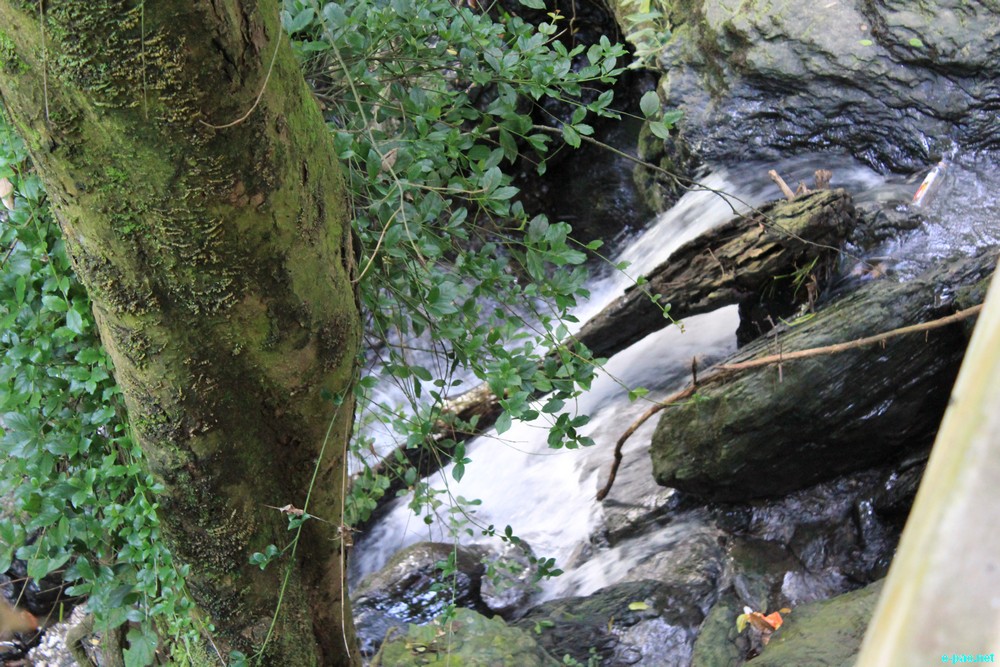 Ngaloi Water Fall, Ngaloi MOUl Village at Churachandpur and surrounding landscape of Churachandpur :: August 2012