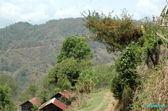 Road to Siroy, Ukhrul :: April 2009