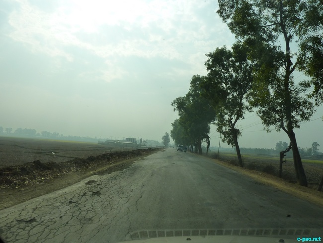 Road in and around Imphal :: March 2010