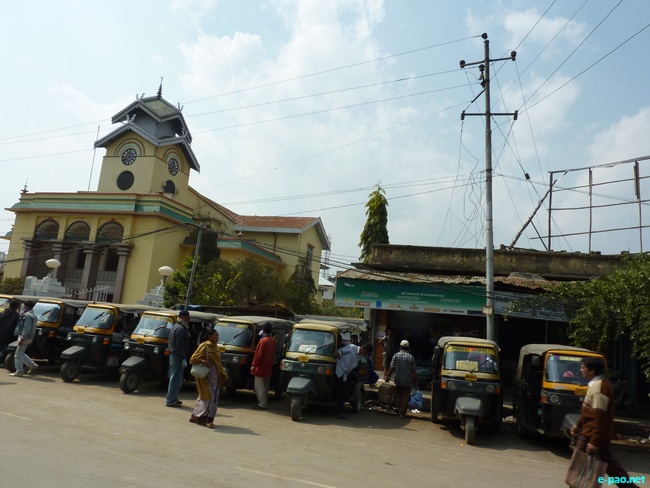 Road in and around Imphal :: March 2010