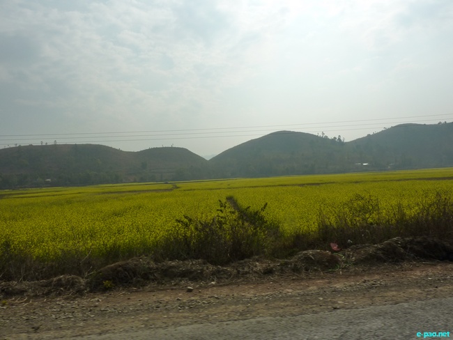 Road in and around Imphal :: March 2010