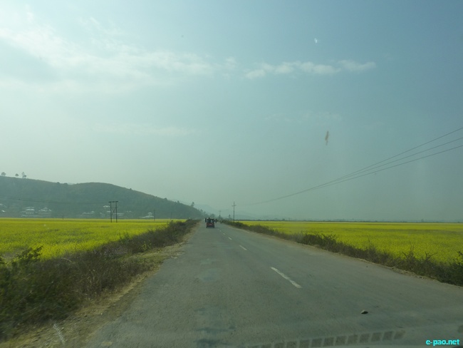 Road in and around Imphal :: March 2010