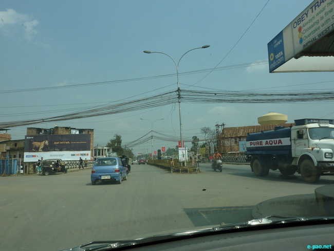 Road in and around Imphal :: March 2010