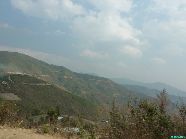 The Road leading Ukhrul :: March 2010