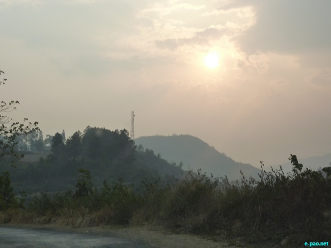 The Road leading Ukhrul :: March 2010