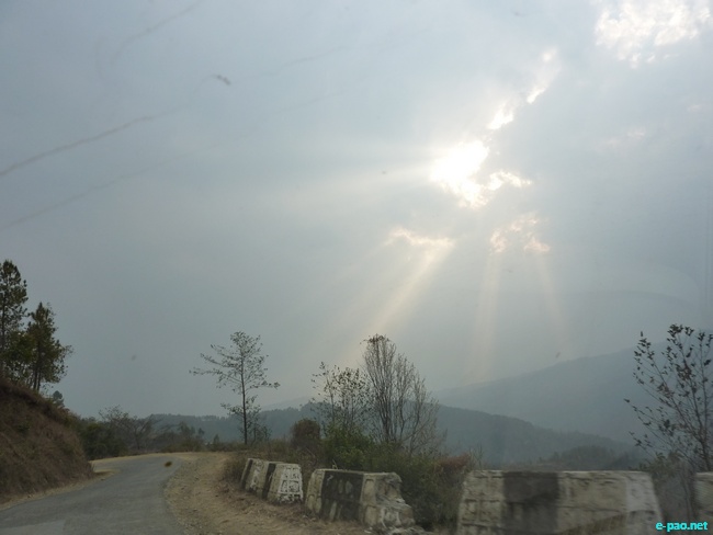 The Road leading Ukhrul :: March 2010