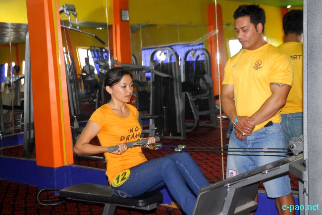 Miss Manipur 2011 Fitness Workshop for Contestants :: May 18 2011