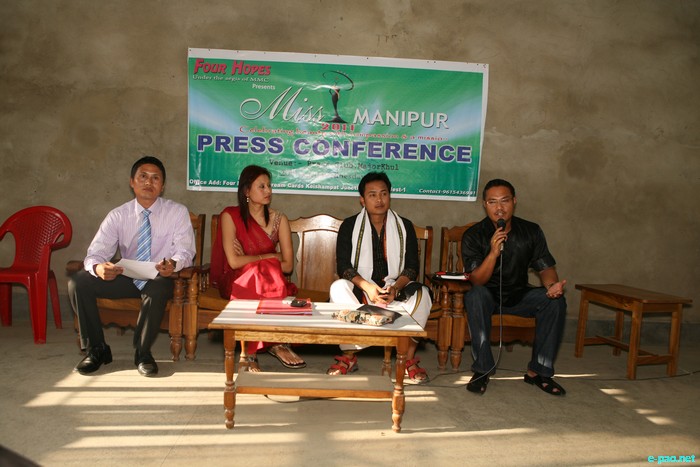 Press conefrence for Miss Manipur Contest 2011 :: April 11 2011