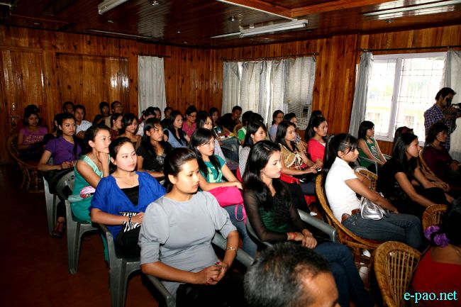Parent's Meeting and Prep Work for Contestants at Miss Manipur 2011 :: May 13 2011