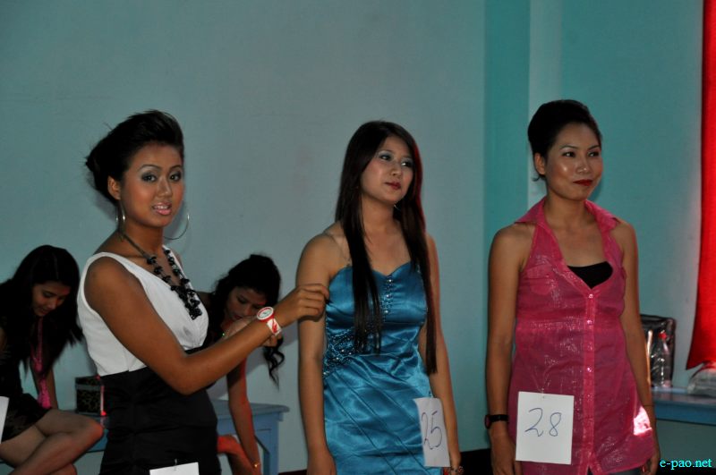 Screening for Miss Pineapple at Keisamthong Kabui khul, Imphal :: 25th August 2012