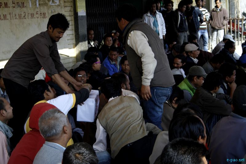 Film Forum Manipur Protest against Monetary Demands  ::  1st  February 2012