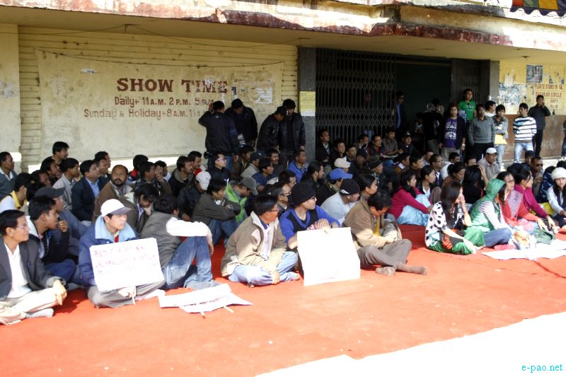 Film Forum Manipur Protest against Monetary Demands  ::  1st  February 2012