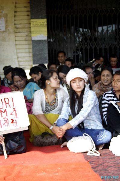 Film Forum Manipur Protest against Monetary Demands  ::  1st  February 2012