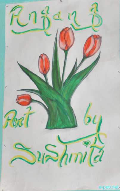 Paintings from Sushmita Mangsatabam, an upcoming young Singer :: March 2012
