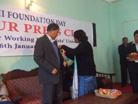 Foundation Day for Manipur Press Club :: 6 January 2008