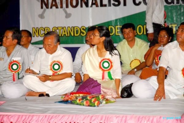 UPA Youngest Minister Angatha Sangma visited Imphal :: June 17 2009