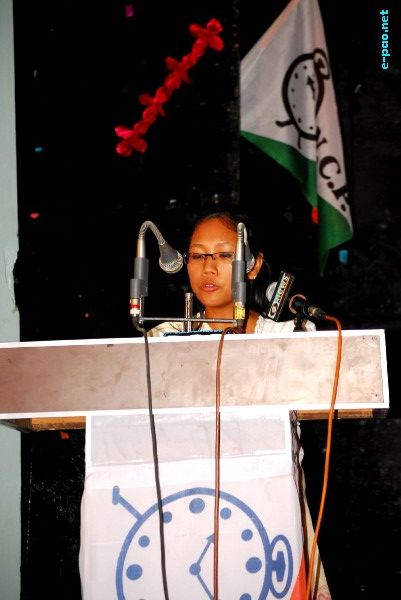 UPA Youngest Minister Angatha Sangma visited Imphal :: June 17 2009