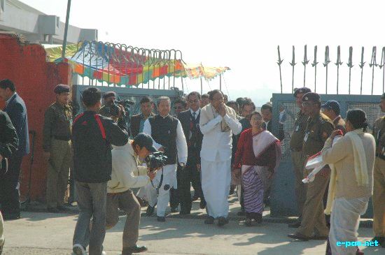 Home Minister P Chidambaram visit Manipur :: 3 Feb 2009