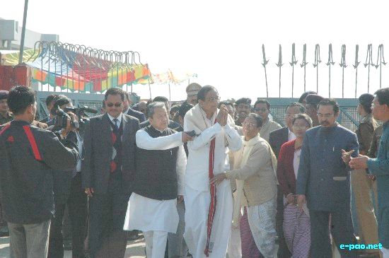 Home Minister P Chidambaram visit Manipur :: 3 Feb 2009