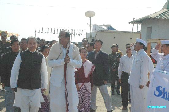 Home Minister P Chidambaram visit Manipur :: 3 Feb 2009