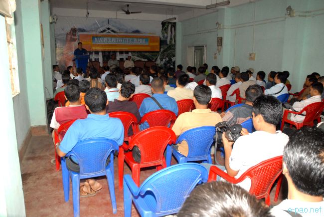 All Manipur Working Journalists Union(AMWJU)'s General Body Meeting :: 13 October 2009