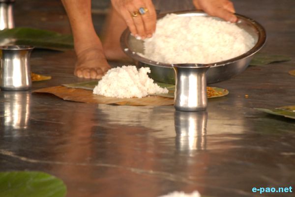 Chaklen Katpa at Shree Shree Narsing Laishang, Kakwa :: 2nd week of November 2009