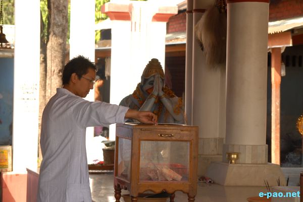 Chaklen Katpa at Shree Shree Narsing Laishang, Kakwa :: 2nd week of November 2009