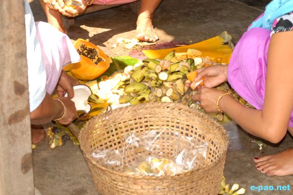 Chaklen Katpa at Shree Shree Narsing Laishang, Kakwa :: 2nd week of November 2009