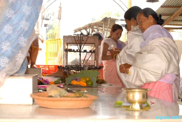 Chaklen Katpa at Shree Shree Narsing Laishang, Kakwa :: 2nd week of November 2009