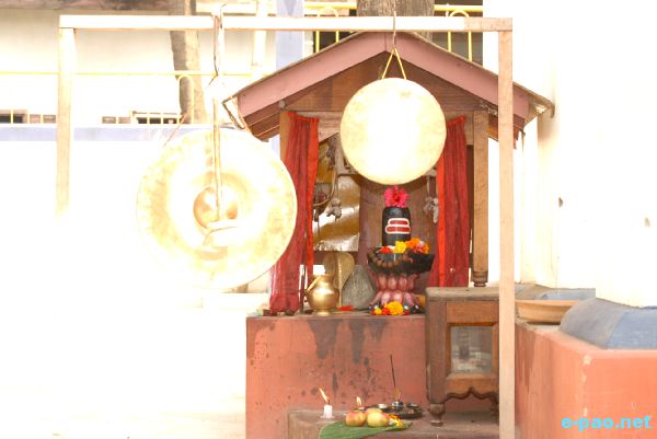 Chaklen Katpa at Shree Shree Narsing Laishang, Kakwa :: 2nd week of November 2009
