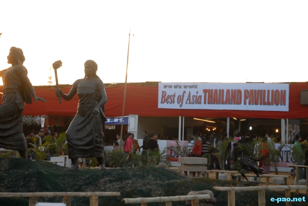 Thailand Pavilion at Manipur Tourism Festival :: December 14 2009