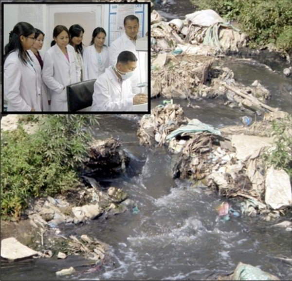 River, pond water highly polluted  : Testing by Manipur Pollution Control Board in May 2011  