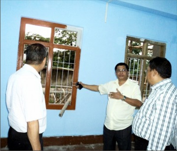 Team inspecting NIT Manipur