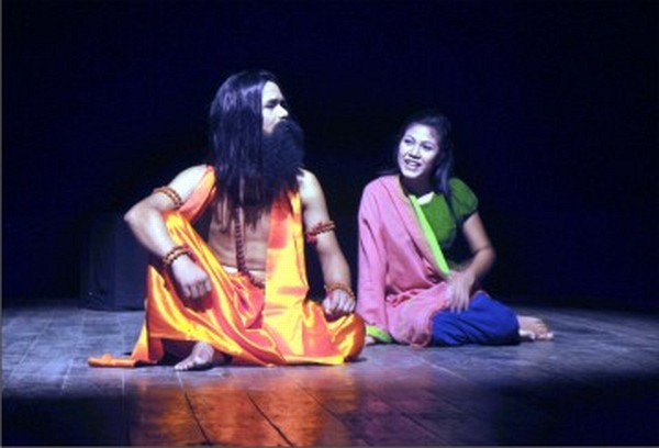 A scene of Sanyasi