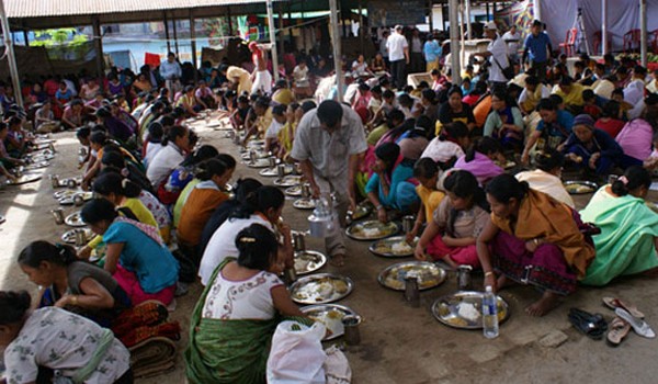 A view of the Ningol Chakkouba feast organised by AMESCO