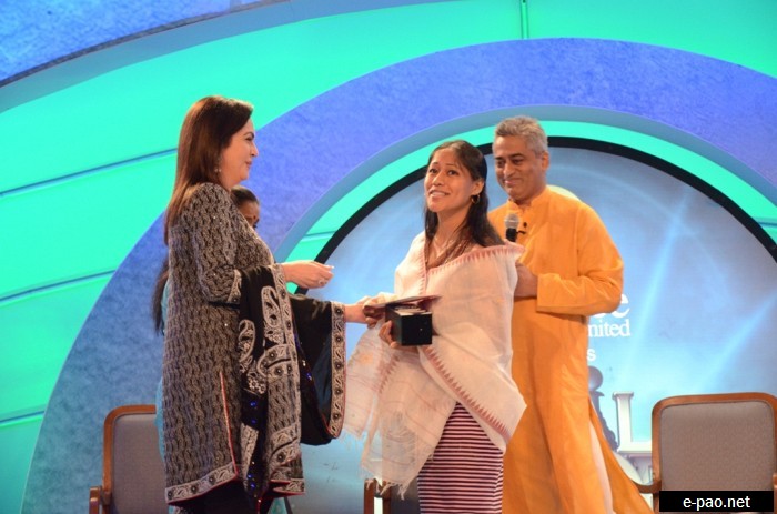 Binalakshmi Nepram conferred CNN IBN Real Heroes Award 2011 :: August 17 2011 
