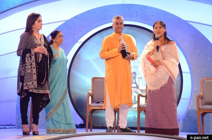 Binalakshmi Nepram conferred CNN IBN Real Heroes Award 2011 :: August 17 2011 