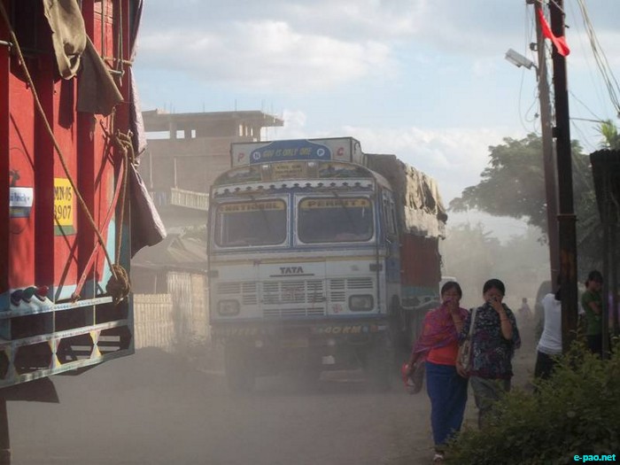  Dust in Imphal City in October 2011