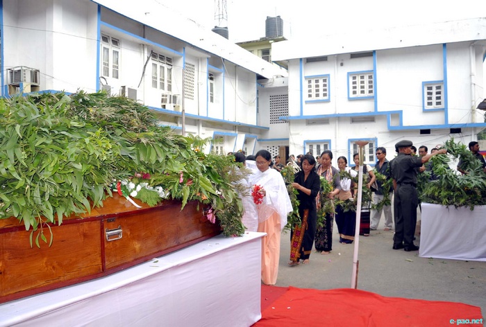 Tribute to  (Late) MLA of Phungyar Assembly Constituency Wungnaoshang Keishing :: 09 October 2011