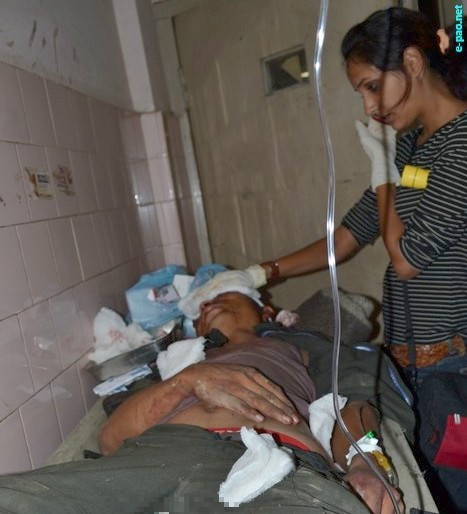Accident near Sinam village on NH 53 :: July 06 2011