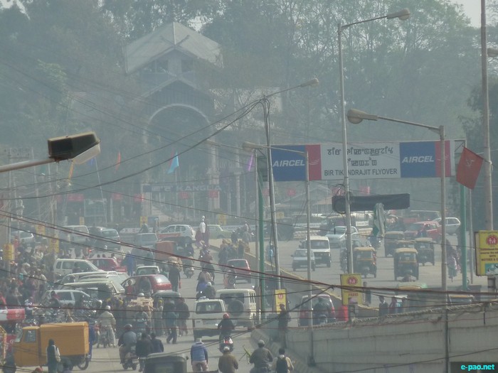 Traffic Woes In Imphal City
