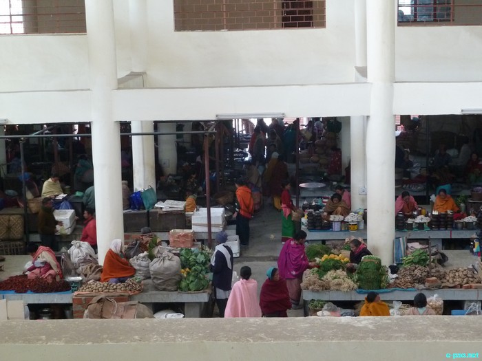 Shopping at the three Ima Market started :: First Week February 2011