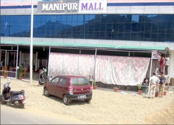 Manipur Mall being built as March 27 2012