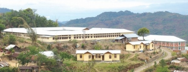 A view of the sprawling campus of Industrial Training Institute at Kasomtang in Ukhrul district