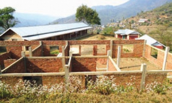 The condition of the PHC building at Khangkhui