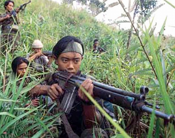 File photo of NSCN Kitovi-Khole group cadres at a hideout