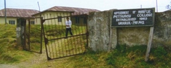 The existing condition of William Pettigrew at Ukhrul