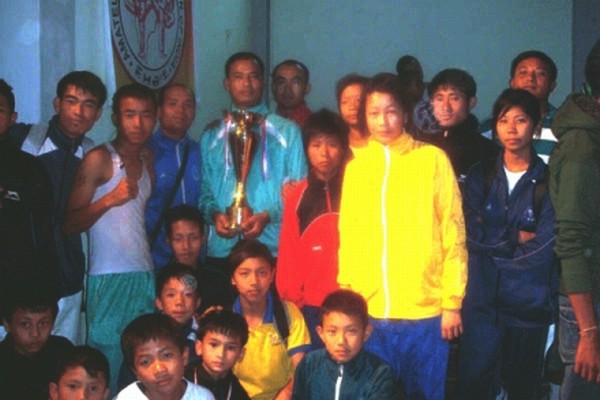 State Taekwondo team who have won the title of First Runners Up in the 22nd National Taekwondo Championships2012 held in Shillong