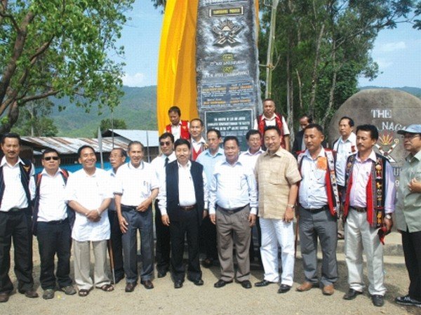 Dignitaries who attended the Thangal Tribe Modification Thanksgiving