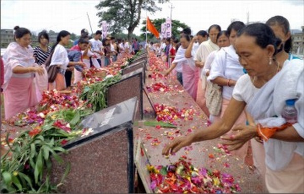 Tributes paid at Kekrupat on June 18